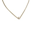 thumbnail image 3 of SIfdSeng Collier Ras du Cou Imitation Perle Simple pour Femmes Collier Déclaration Or, 3 of 3