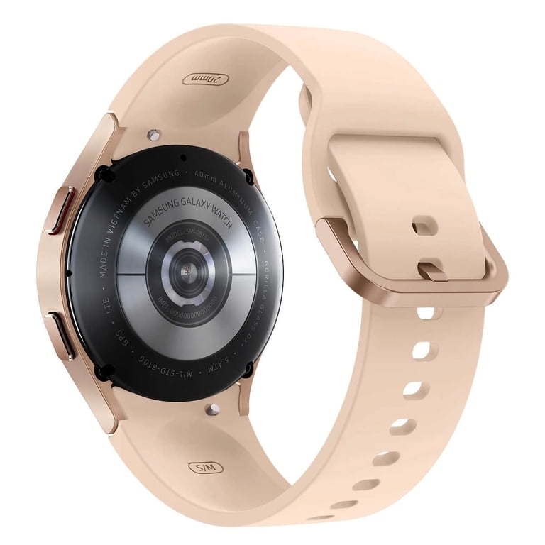 Samsung Galaxy Watch4 40mm Smartwatch - Pink Gold - Bonus Band