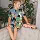 thumbnail image 4 of Balery Different Cats Conjunto de Pijama Infantil de Manga Corta con Estampado – Ropa de Dormir de Algodón Suave-Small, 4 of 6