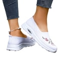 thumbnail image 5 of Orthopedic Shoes for Women Wide Width Breathable Comfortable Lightweight Slip on Sneakers Non Slip Arch Support 2026 New Womens Walking Shoes, 5 of 6