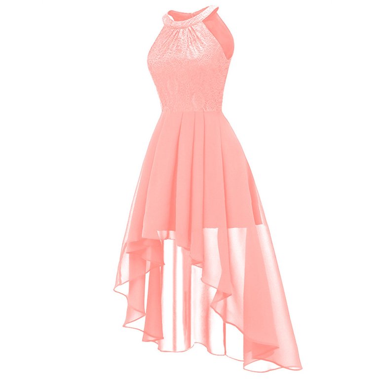 chinese dress ladies Boohoo Blush High Neck Flared Sleeve Lace Skater Dress main image 0
