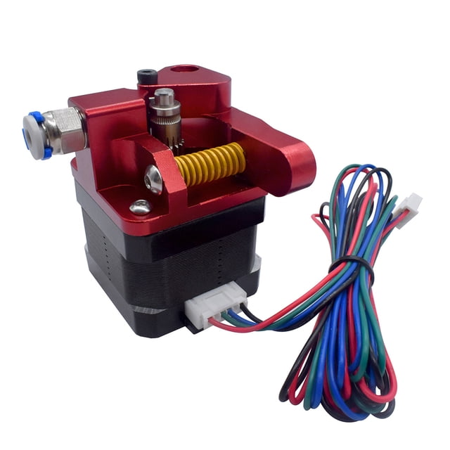 Extrusora de doble engranaje Extrusora de alimentación de impresora 3D Reemplazo de aleación de aluminio para CR-10S, con motor Noticed EL000029-02B
