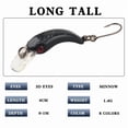 thumbnail image 5 of Mini Crankbait Fishing Lures Trout Minnow Artificial Wobblers Fishing Tackl, 5 of 7