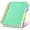 Green, variant on YiaNXan Blank Spiral Notebook Journal for Women Men, 300 Pages Leather Weekly Monthly Planner for Drawing & Sketching, Journals for Creative Writing, A5, Pink