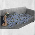 thumbnail image 6 of Colorful Soft Flannel Fleece Throw Blanket, Camping Such as Tent Guitar Campfire and Boots Illustration for Children, Cozy Plush for Indoor and Outdoor Use, 50" x 70", Multicolor, by Ambesonne, 6 of 6