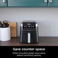 thumbnail image 3 of Restored Ninja, Air Fryer, Pro XL 6-in-1 1750W 6.5 Quart Max Crisp Technology Nonstick Basket, Digital Display, Non-Stick, Removable Basket, Automatic Shut-Off, Black, 3 of 12