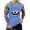 Blue, variant on WAENQINLA Mens Tank Tops Big and Tall Funny Print Graphic Workout T-Shirts Casual Crew Neck Sleeveless Workout Tank Top,S-4Xl