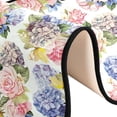 thumbnail image 6 of SKYSONIC 2'X6' Spring Rose Flowers Runner Rug with Rubber Backing, Summer Hydrangea Non Slip Entryway Rug Runner Washable Soft Area Rug Carpet for Hallway Bedroom Kitchen Decor, 6 of 6