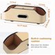 thumbnail image 2 of Organizador para el asiento trasero del coche: caja de almacenamiento multifuncional 3 en 1 para el asiento del coche con soporte para pañuelos, portavasos y ganchos para teléfonos, bebidas y, 2 of 6