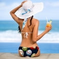 thumbnail image 5 of Baseball Detachable Sponge Adjustable Strap Bikini Set Two-Pack Swimsuits for Women, 5 of 6