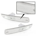 thumbnail image 4 of CROSSDESIGN Clear Corner Lights + Bumper Signal Lights Lamps Fit for Jeep Cherokee XJ 1997-2001, 4 of 9