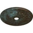 thumbnail image 3 of Ekena Millwork 26 3/4"OD x 3 5/8"ID x 1 3/8"P Elsinore Ceiling Medallion (Fits Canopies up to 3 5/8"), Hand-Painted Bronze Blue Patina, 3 of 6