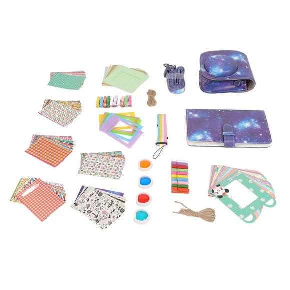 Camera Accessories Bundle Kit, Camera Lanyard PU Album Camera Accessories Color Filter For Camera