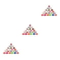 thumbnail image 1 of Transemion 100Pcs Muffin Cupcake Paper Cups Cupcake Liner Baking Muffin Box Cup Case Birthday Wedding Party Tray Cake Decorating Tools Random Color 5x7x3cm 3Set, 1 of 6