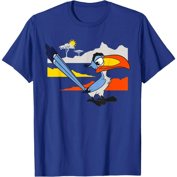 The Lion King Zazu Lands DTG Print Unisex T-Shirt