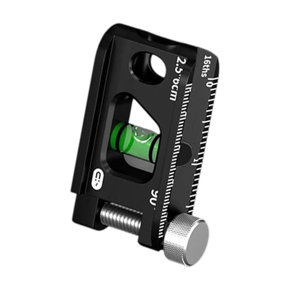 Ciwanning Professional Aluminum Bubble Levels With Magnetic Track Double Measurement Scale Adjustable Thumb