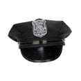 thumbnail image 3 of Sombrero De Oficial De Policía Para Adultos, Accesorio Para Disfraz De Vacaciones, Gorra De Mujer Policía, 3 of 8