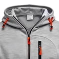 thumbnail image 4 of LEKWK Tracksuit Men Matching Sets Quarter Zip Hoodie Sweatshirt and Jogger Sweatpants with Multi Pockets Athletic Workout 2 Piece Outfits, 4 of 4