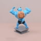 thumbnail image 4 of Figura de acción de PVC Muscle Bulbasaur Battle Feature Regalo de lujo, 4 of 4