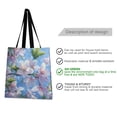 thumbnail image 2 of Canvas Tote Bag for Women Girls Design Print Cherry Blossoms Blue Sky Tote, 2 of 8