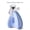 blue, variant on Heart-Shaped Memory Foam Leg Pillow Side Sleeping Knee Cushion Leg Pillow