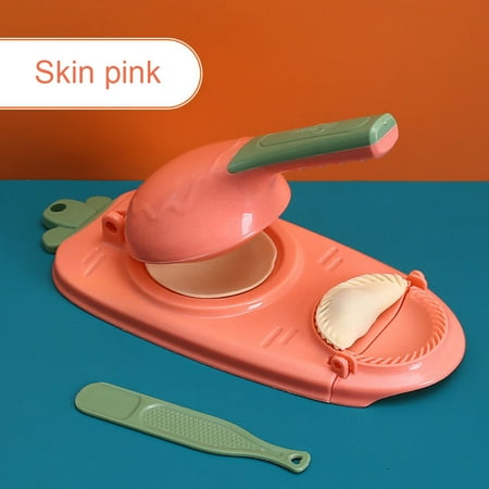 

2 in1 Dough Pressing Tool Set Dumpling Maker Mould Manual Press Dumpling Skin Mold Dumpling Mould Baking Portable Dumpling Skin Press Dumpling Wrapper Maker