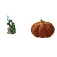 thumbnail image 1 of Colección de esculturas de estatua de calabaza de , elegante adorno de mesa, cojín decorativo para dormitorio, oficina, sala de estar, estant, 1 of 8