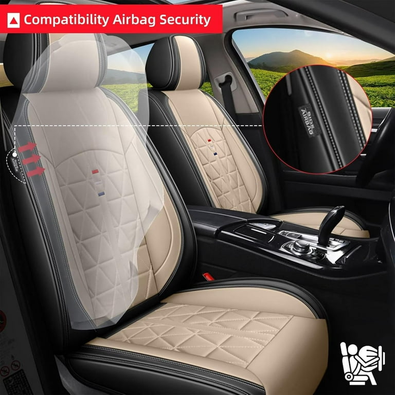DIKSOAKR Car Seat Covers for Volkswagen Passat 2002-2025 Front