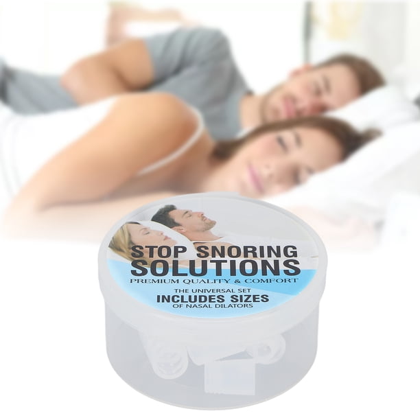 Solución de Ronquido, Mejora del Sueño Snore Nariz Snwe Humanizado Tamamos Portátiles Diferentes para el Hogar para Adultos
