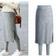 thumbnail image 2 of Pantalones tipo falda con leggings gruesos y afelpados para mujer: ropa informal cálida para el invierno, tallas L-XXXXL con detalles de cintura/cadera/longitud; lavables a mano y a máquina, 2 of 5