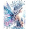 thumbnail image 1 of Kit Con Forma Especial Parcial DIY 5D Niña 30x40cm, 1 of 9