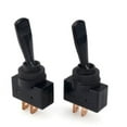 thumbnail image 1 of SPRING 3Pcs Waterproof Toggle Switch 12V 20A Marine Heavy Duty 2 Pin ON Off Spade Terminals For Automotive Car Boat, 1 of 9