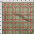 thumbnail image 1 of oneOone Polyester Lycra Fabric Tartan Check Printed Craft Fabric BTY 56 Inch Wide, 1 of 4