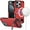 Red, variant on For iPhone 16 Pro 6.3 inch Magnetic Heavy Duty Hybrid Case with Side Kick-Stand - Red