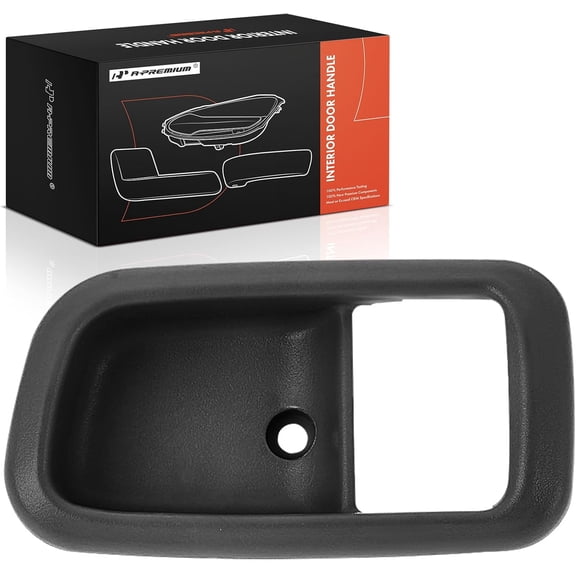 A-Premium Front Left Driver Side Interior Door Handle Bezel Compatible with Toyota Tundra 2000-2003, Tundra 2004-2006 Extended Cab Pickup/Standard Cab Pickup, Moon Mist, Replace# 69278-0C010-B0