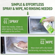 All Purpose Cleaner, 500ml Multipurpose Cleaner for House Cleaning Supplies, Plant-Based Deep Clean Spray for Kitchen, Bathroom, Quick-Easy Stain Removal (1PC)(Q)