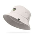 thumbnail image 5 of Dalix Sorcerer Frog Cotton Bucket Hat Lightweight Outdoor Travel Beach Everyday Womens in Parchment White XL X-Large, 5 of 5