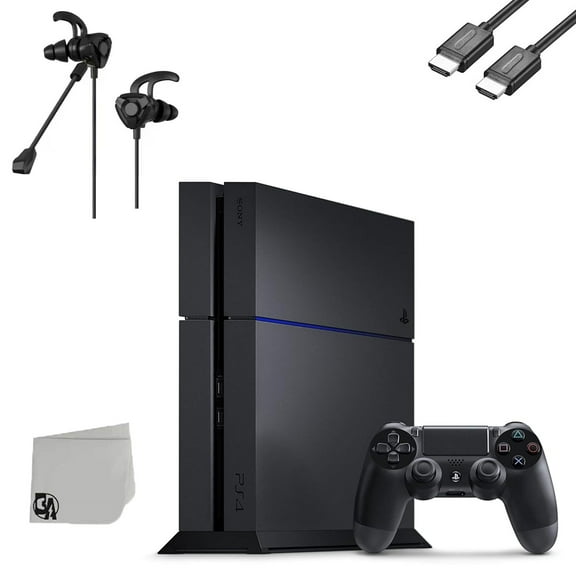 Pre-Owned Sony PlayStation 4 Original 500GB Matte Black Gaming Console   G9 Earbuds With Microphone BOLT AXTION ( )