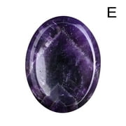 Rad Jasper Crystal Oval Thumb Worry Stone Pocket Palm Stone Chakra Reiki O7L1