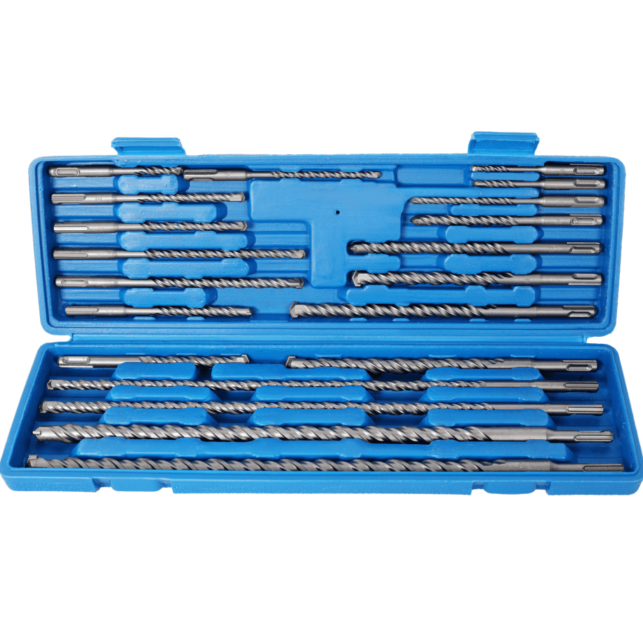 20pc SDS Plus Impact Drill Bit Set Carbide Tipped for Concrete Brick Stone