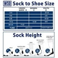 thumbnail image 5 of Yacht & Smith Children & Kids Wholesale Bulk Sports Crew, Athletic Case Pack Socks, by SOCKS'NBULK (60 Pairs Black, Kids 4-6 (Shoe size 7-10)), 5 of 5