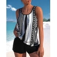 thumbnail image 2 of Tankini ROSEWE de dos piezas, deportivo y discreto, 2 of 4