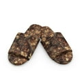 thumbnail image 2 of COEQINE Camo Hunting Forest Brown Womens Slip On Slippers Cozy Fluffy Slides Soft Indoor Sandals Cute House Shoes Open Toe Bedroom Slippers Quiet Slip On Footwear for Her Ladies, 46-47, 2 of 7