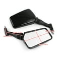 thumbnail image 3 of Motor Genic Mirrors Fit for Honda CB CT 90 125 200 250 500 550 650 750 900 1000 Shadow Magna, 3 of 12