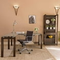 thumbnail image 3 of HomeRoots 370533 Brown Low Back Office Chair with Chromed Steel Base, 27.01 x 25.04 x 38 in., 3 of 6