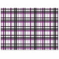 thumbnail image 2 of Area Rug 2'7''x5' Abstract Stripes Purple Black Grey Plaid Washable Area Rugs Non Shedding Floor Carpet Rubber Backing Non-Slip Indoor Mats for Living Room Bedroom Kitchen, 2 of 8