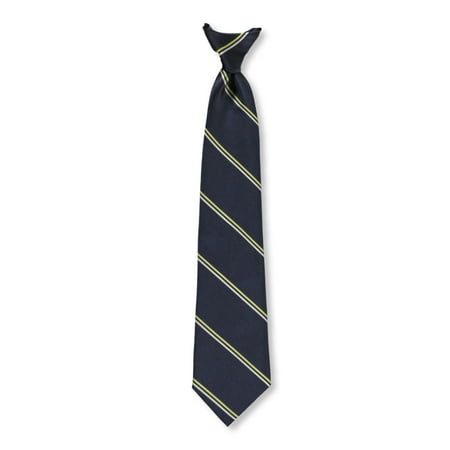 

Cookie s Adjustable Banded Necktie with Clip - navy/gold 12
