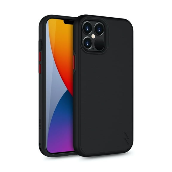 Zizo Division Series for iPhone 12 Pro Max Case - Sleek Modern Protection - Black