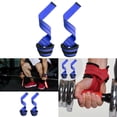 thumbnail image 6 of GARENDE 3x2 Pieces Lifting Straps Advanced 23inch for Strength Training blue, 6 of 8