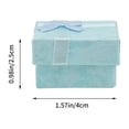 thumbnail image 2 of 24 Pcs Boîtes de Rangement pour Bijoux, Bracelets, Colliers (Bleu), 2 of 7